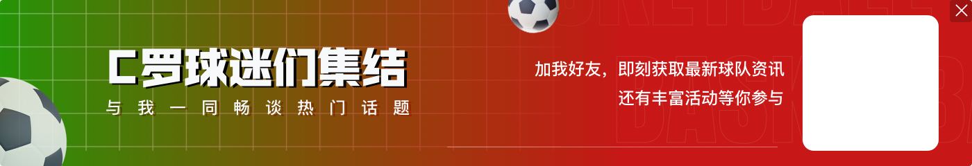 14年前的今天：C罗接过皇马7号战袍，403场417球119助攻